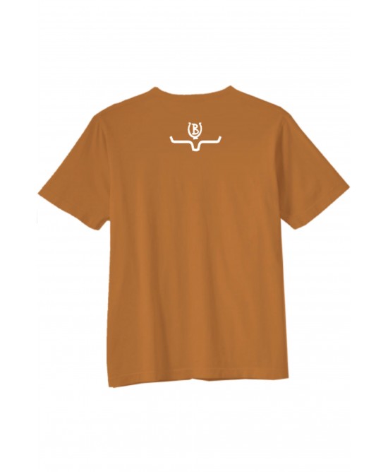 Kimes Ranch - Lucky B Greetings Orange Men's T-shirt