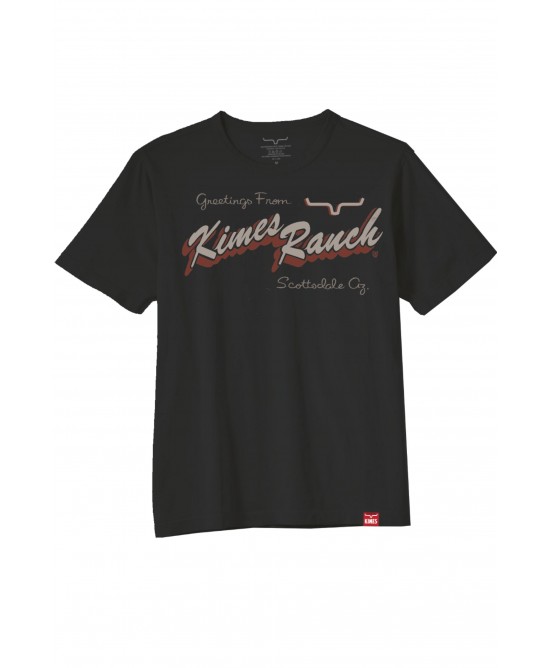Kimes Ranch - Lucky B Greetings Black Men's T-shirt