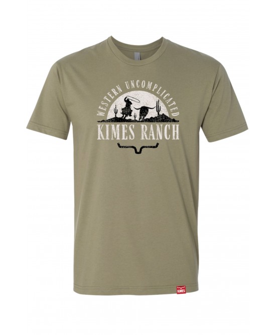 Kimes Ranch - The Chase Light Olive Men's T-shirt Kimes Ranch - The Chase Light Olive Men's T-shirt