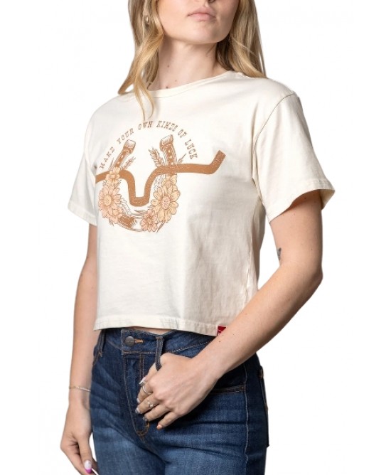 Kimes Ranch - Kimes of Luck Ivory Women's T-shirt Kimes Ranch - Kimes of Luck Ivory Women's T-shirt