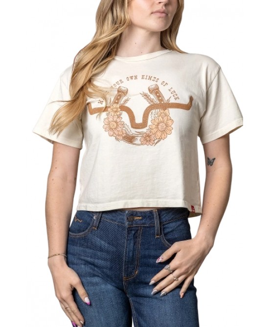 Kimes Ranch - Kimes of Luck Ivory Women's T-shirt Kimes Ranch - Kimes of Luck Ivory Women's T-shirt