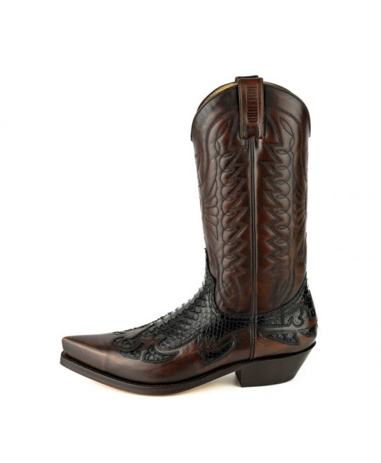 Mayura 1935 Brown/Black Snakeskin Natural