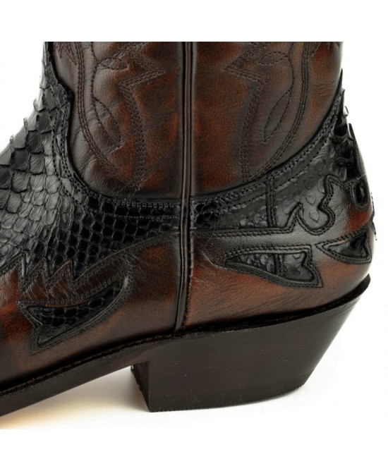 Mayura 1935 Brown/Black Snakeskin Natural