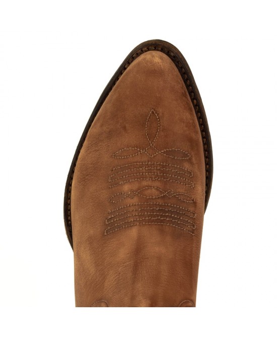 Mayura 2374 Lavado Cognac Cowboy Ankle Boots