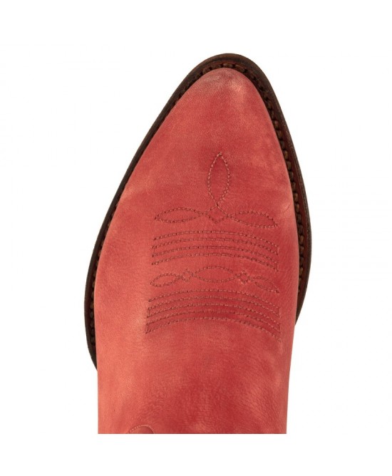 Mayura 2374 Lavado Rojo Cowboy Ankle Boots