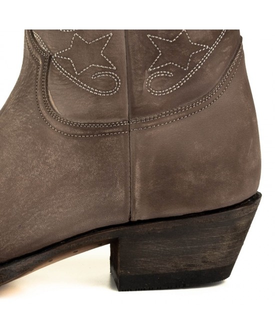Mayura 2374 Lavado Testa Cowboy Ankle Boots