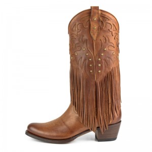 Mayura 2475 Fado Cuero Fringes Ladies Cowgirl Boot