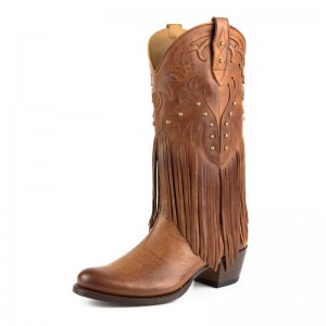 Mayura 2475 Fado Cuero Fringes Ladies Cowgirl Boot