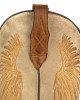 Mayura Wings 2666 Rony Totem Offwhite Split Suede