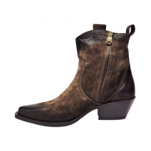 Metisse - Sorrento Ankle Brown Suede