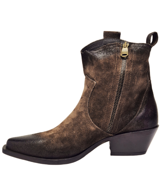Metisse - Sorrento Ankle Brown Suede