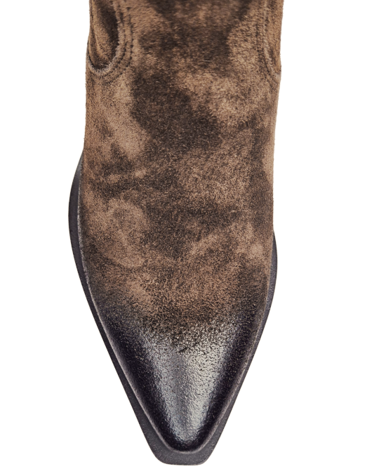 Metisse - Sorrento Ankle Brown Suede