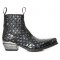 New Rock - M-7953PT-S8 Dragon Pattern Ankle Boots - LIMITED EDITION ONLY 1 PAIR LEFT