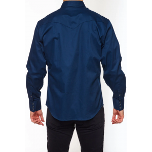 Rodeo Clothing - AC108L Navy Men's Western Shirt