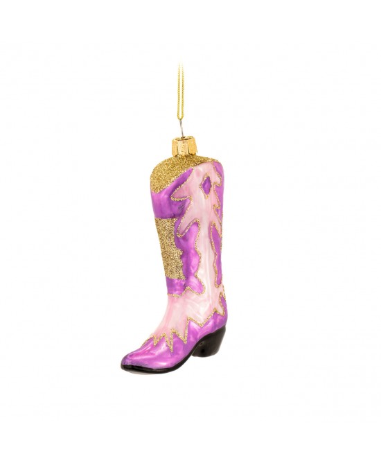 Cowboy Boot Shaped Bauble