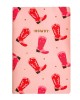 Howdy Cowboy Boot A5 Notebook