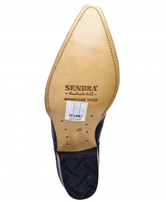 Sendra - 18511 - Brown Studded Ankle Boot