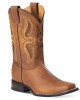 Stars & Stripes - Men's WB-60 Brown Cowboy Boots