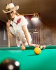 Stars & Stripes - Summer Women's Western Short Shirt