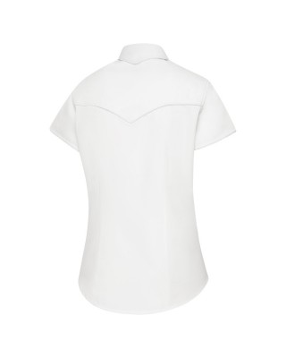 Stars & Stripes - Summer Women's Western Short Shirt