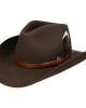 Wool Hat - Stetson Limington Western Espresso Wool Hat - Stetson Limington Western Espresso