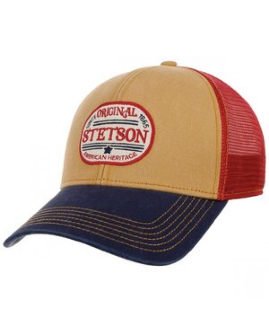 Trucker Hat - Stetson Original Oval Logo Cap Trucker Hat - Stetson Original Oval Logo Cap