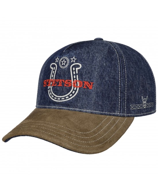 Trucker Hat - Stetson Denim Western Trucker Hat - Stetson Denim Western
