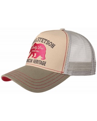 Trucker Hat - Stetson Red Bear