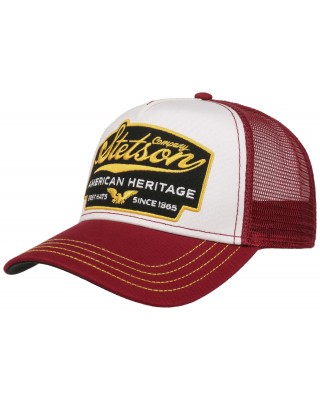 Trucker Hat - Stetson American Heritage Red