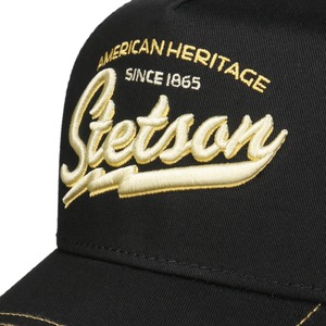 Trucker Hat - Stetson American Heritage Classic Black