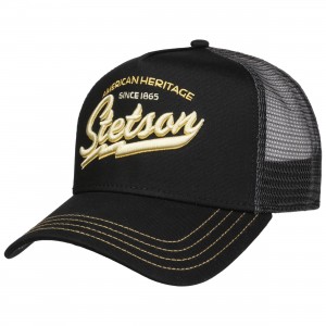 Trucker Hat - Stetson American Heritage Classic Black