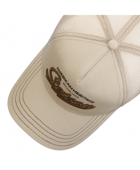 Trucker Hat - Stetson American Heritage Classic Beige