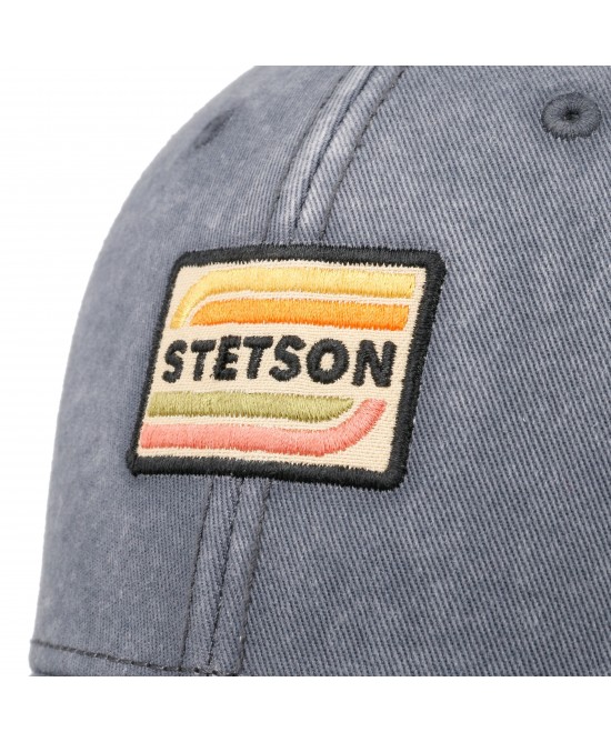 Trucker Hat - Stetson Baseball Cotton Grey