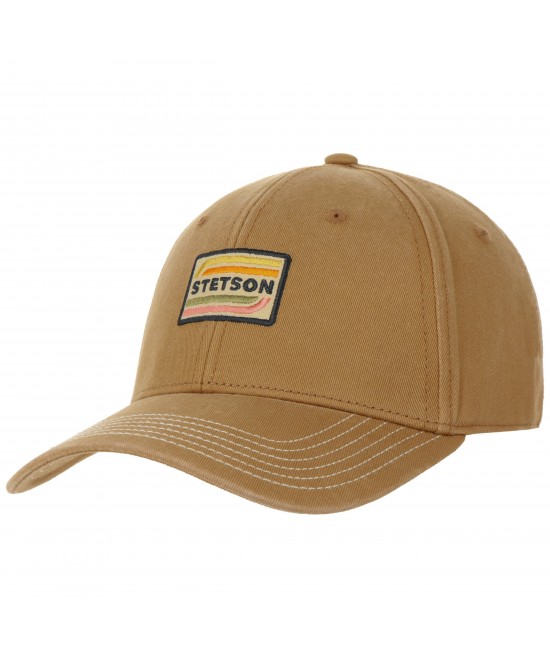 Trucker Hat - Stetson Baseball Cotton Beige Trucker Hat - Stetson Baseball Cotton Beige