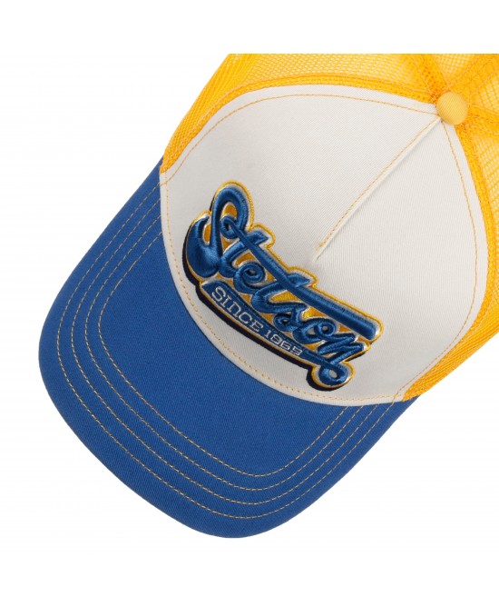 Trucker Hat - Stetson Lettering Yellow