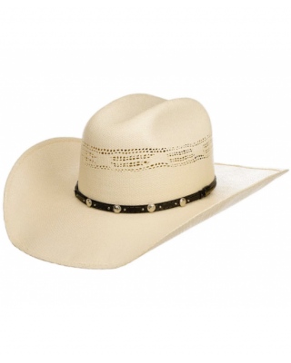 Straw - Stetson Ranson Western Vented Toyo Straw Hat