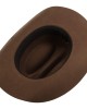 Wool Hat - Stetson Western Woolfelt - Brown