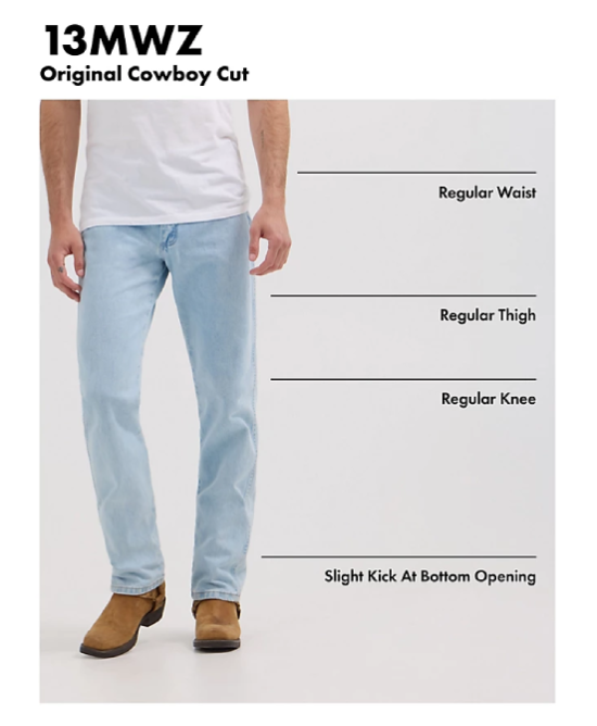 Wrangler - Cowboy Cut Stonewashed Wrangler - Cowboy Cut Stonewashed