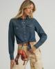 Wrangler - Lainey Wilson Tie Front Denim Shirt