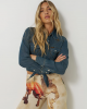 Wrangler - Lainey Wilson Tie Front Denim Shirt