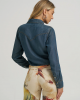Wrangler - Lainey Wilson Tie Front Denim Shirt