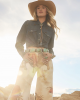 Wrangler - Lainey Wilson Tie Front Denim Shirt
