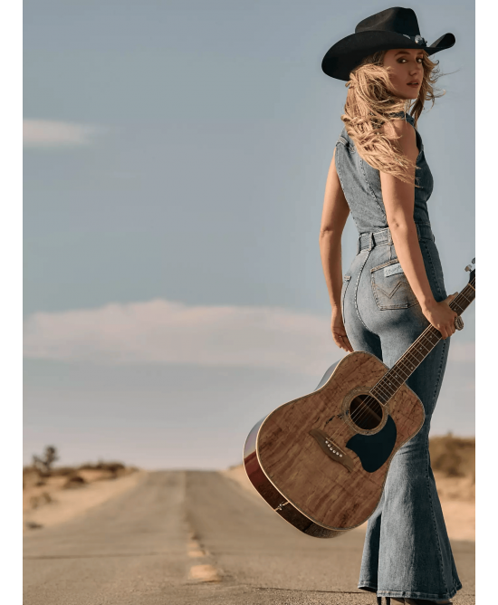 Wrangler - Lainey Wilson Sleeveless Catsuit Bellbottoms