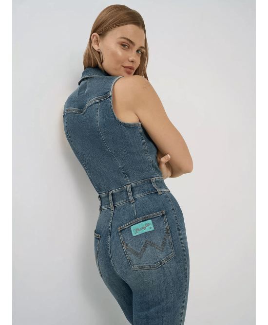 Wrangler - Lainey Wilson Sleeveless Catsuit Bellbottoms