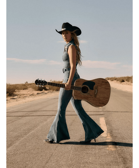 Wrangler - Lainey Wilson Sleeveless Catsuit Bellbottoms