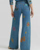 Wrangler - Lainey Wilson Embroidered Wide Leg Jeans