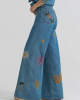 Wrangler - Lainey Wilson Embroidered Wide Leg Jeans