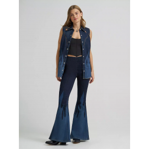 Wrangler - Lainey Wilson Flame Pull On Flare Jeans