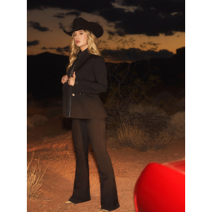 Wrangler - Lainey Wilson Polywrancher Flare Trousers