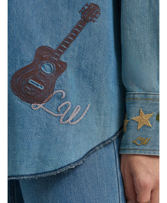 Wrangler - Lainey Wilson Embroidered Flower Shirt